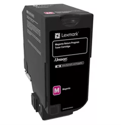 Toner Lexmark 74C20M0 (Purpurový) Return