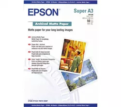 Epson C13S041340-A3+ 'Archival Matte Paper'(A3+, 50 listů, 192 g/m2)