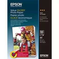 Epson C13S400036 'Value Glossy Photo Paper'(A4, 50 listů, 200 g/m2)