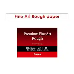 Canon FA-RG-A2 'Premium FineArt Rough A2' (A2, 25 listů, 320 g/m2)