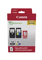 Photo Pack Canon PG-560+CL-561+Ph (Černý a barevný)