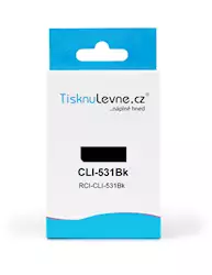 Zásobník TisknuLevne.cz CLI-531Bk (Černý)