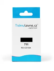 Zásobník TisknuLevne.cz č.711 CZ133A (Černý)