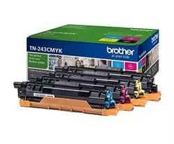 Tonery - Multi Pack Brother TN-243CMYK (Černý, azurový, purpurový, žlutý)